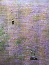 Load image into Gallery viewer, SECONDS SALE | Floral Silk Jumper with Iridescent Vibes |Made From Recycled Sarees From India | J4