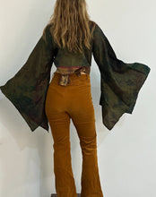 Load image into Gallery viewer, Silk Wrap Top Made From Up-Cycled Silk Saree | WS3