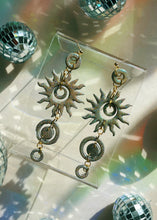 Load image into Gallery viewer, Ring Of Fire Dangle Earrings | Holographic