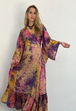 Load image into Gallery viewer, Silk Wrap Dress Made From Up-Cycled Silk Sarees From India | BD1