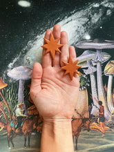 Load image into Gallery viewer, Copper Star Studs