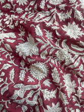 Load image into Gallery viewer, Mabry Dress in Cayenne - Pure Cotton, Hand Block Printed, Made With Love in Jaipur India