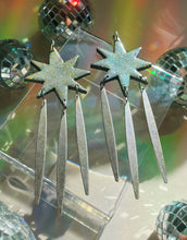 Load image into Gallery viewer, SECONDS SALE | ADDITIONAL 20% Off | Shooting Star Earrings | Holographic