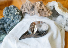 Load image into Gallery viewer, Mini Bird Skull Incense Burner with Mirror Finish - Without Ceramic Base Plate