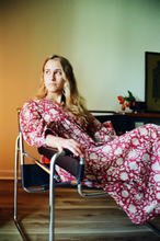 Load image into Gallery viewer, Mabry Dress in Cayenne - Pure Cotton, Hand Block Printed, Made With Love in Jaipur India