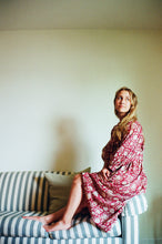 Load image into Gallery viewer, Mabry Dress in Cayenne - Pure Cotton, Hand Block Printed, Made With Love in Jaipur India