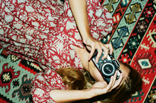 Load image into Gallery viewer, Mabry Dress in Cayenne - Pure Cotton, Hand Block Printed, Made With Love in Jaipur India