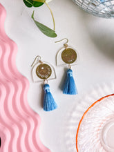 Load image into Gallery viewer, SECONDS SALE | ADDITIONAL 25% off | Day & Night | blue silk tassel