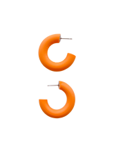 Load image into Gallery viewer, Baby Hoops | Clementine