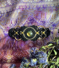 Load image into Gallery viewer, Labradorite Bracelet | Micro Macrame Bracelet From India
