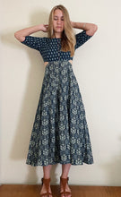 Load image into Gallery viewer, Pure Cotton Dress with Ethnic Indian Motifs
