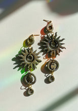 Load image into Gallery viewer, Ring Of Fire Dangle Earrings | Holographic
