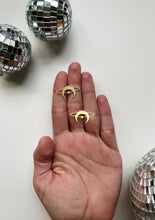 Load image into Gallery viewer, Mini Brass Spacey Studs
