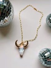 Load image into Gallery viewer, Holographic Bull Necklace | 16”
