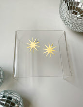 Load image into Gallery viewer, Small Brass Star Studs

