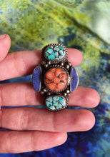 Load image into Gallery viewer, Ethnic Himalayan Statement Ring | USA size 8
