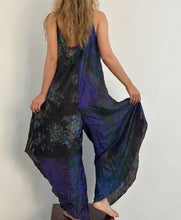 Load image into Gallery viewer, SECONDS SALE | Floral Silk Jumper with Iridescent Vibes |Made From Recycled Sarees From India | J4
