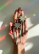 Load image into Gallery viewer, SECONDS SALE | ADDITIONAL 20% Off | Shooting Star Earrings | Holographic
