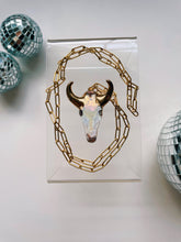 Load image into Gallery viewer, Holographic Bull Necklace | 26”
