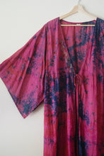 Load image into Gallery viewer, Pink Butterfly Wrap Dress With Embroidered Flowers | BD6
