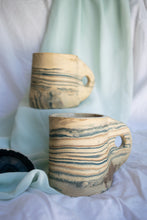 Load image into Gallery viewer, Large Nerikomi Marbled Mug Set
