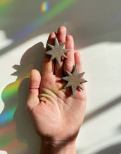 Load image into Gallery viewer, Holographic Star Studs
