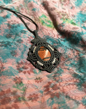 Load image into Gallery viewer, Jasper Stone Macrame Necklace | Macrame Necklace Made in India
