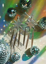 Load image into Gallery viewer, SECONDS SALE | ADDITIONAL 20% Off | Shooting Star Earrings | Holographic
