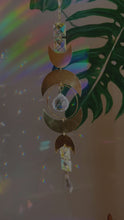 Load and play video in Gallery viewer, Moon Phase Sun Catcher For Window | Square Prisms
